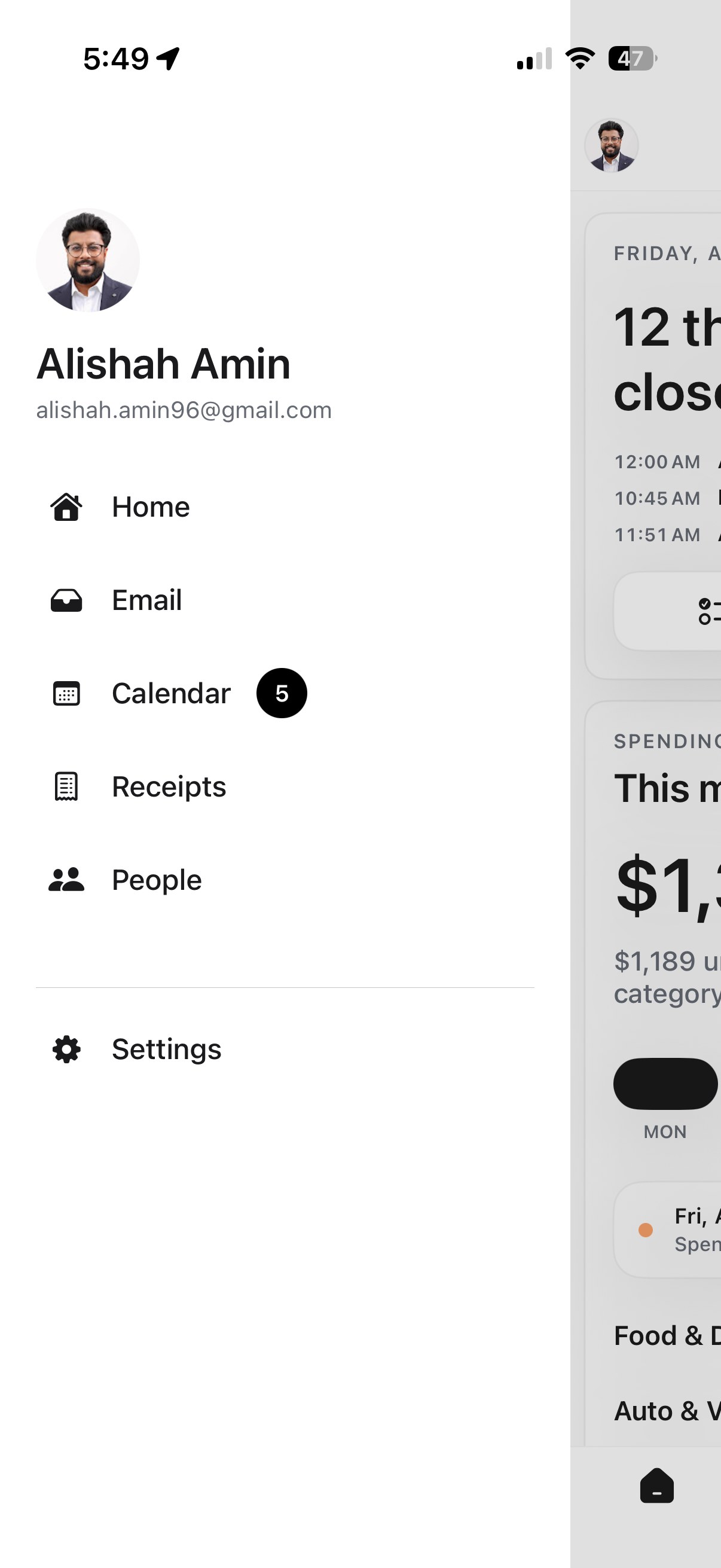 Seline Sidebar light